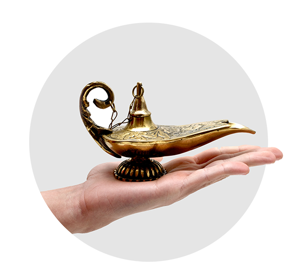 Wizard 2 - Magic lamp rondje (png)